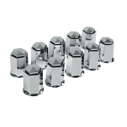 Capacele ABS prezoane camion 10buc - 32mm - Crom